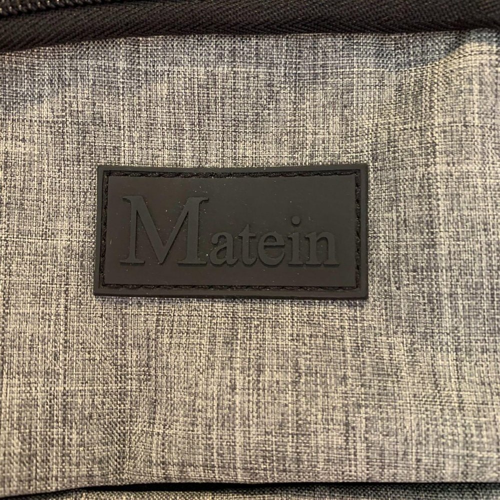 Matein NWOT Backpack Unisex grey padded straps - Picture 4 of 7